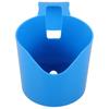 Porte-gobelets pour piscines hors sol, côté piscine, bleu