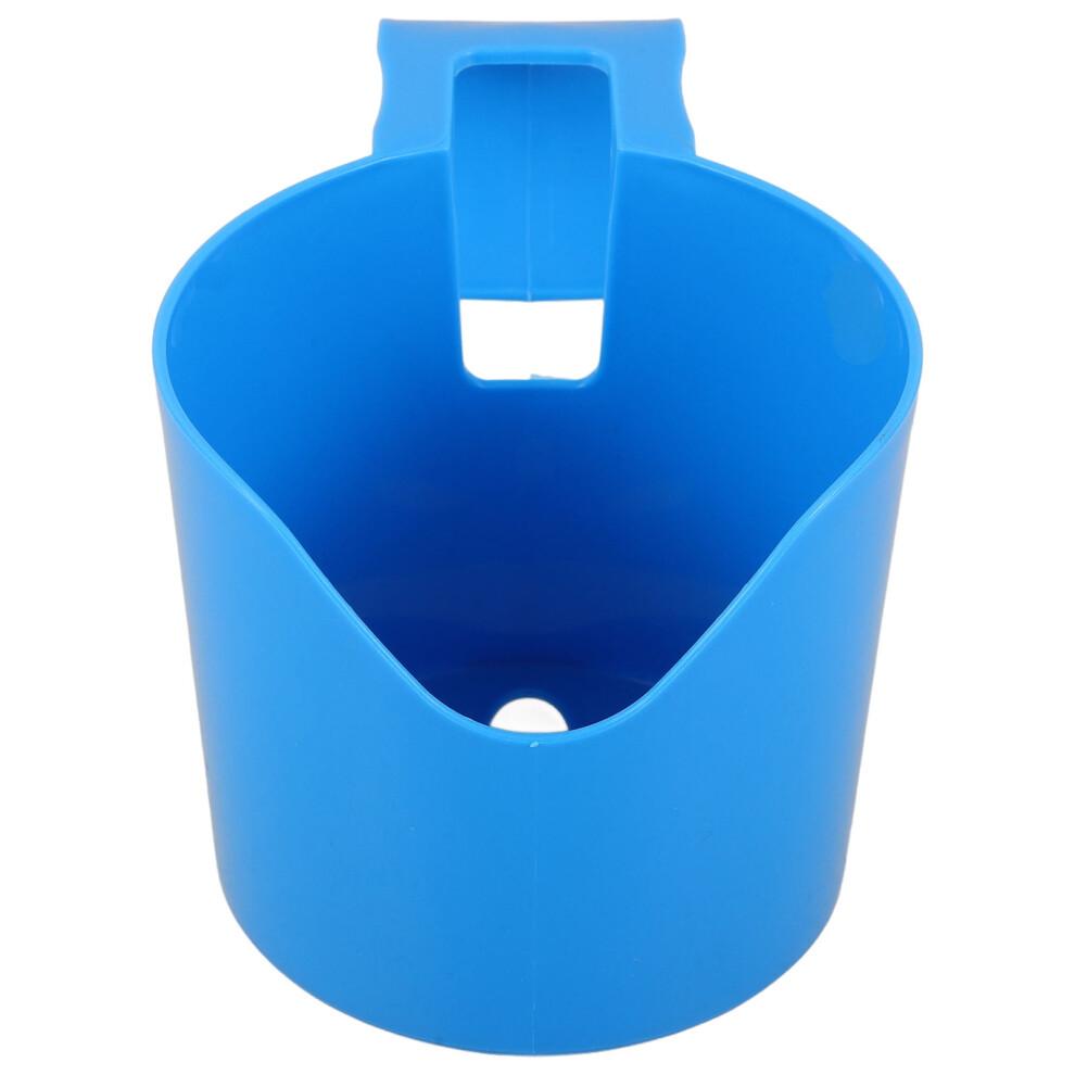 Porte-gobelets pour piscines hors sol, côté piscine, bleu