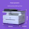 Deli M2500AD Black and White A4 Laser Multifunction Printer CN plug (adapter included)