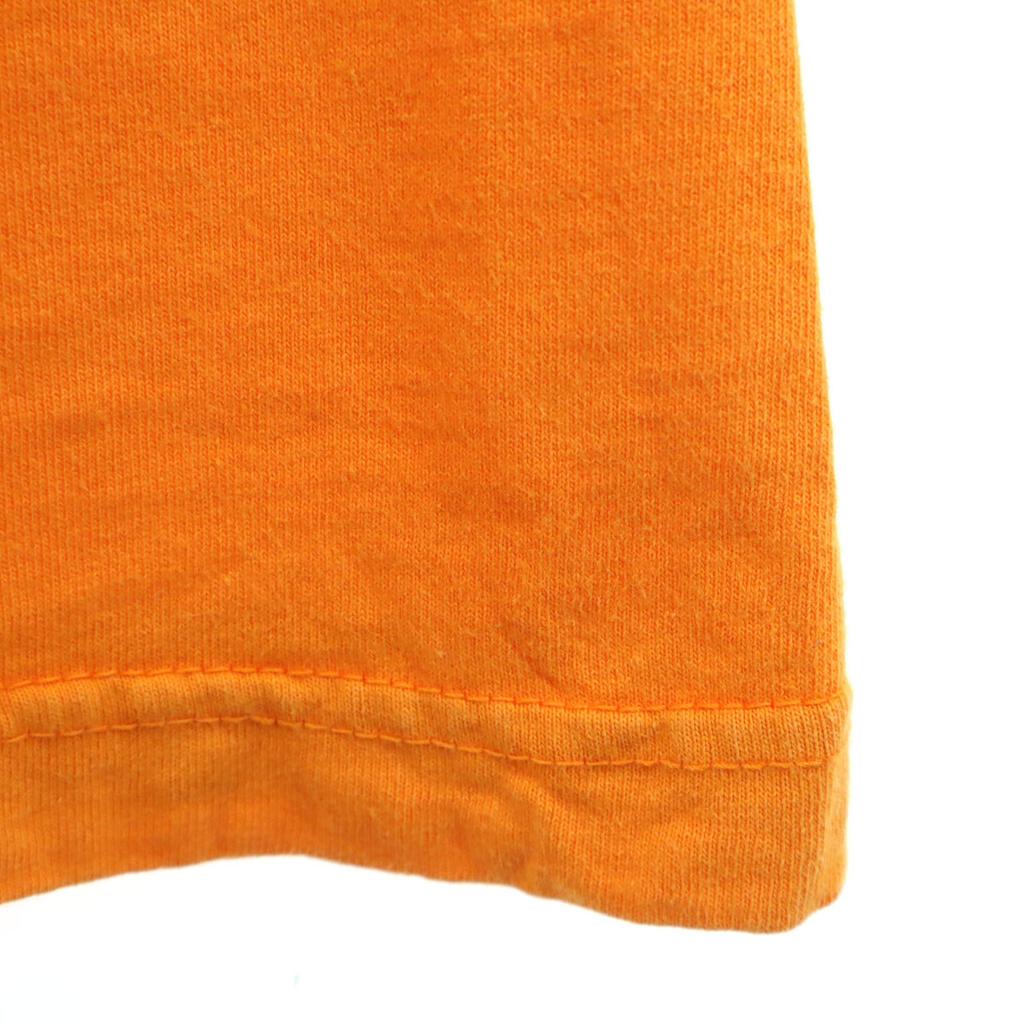 Guess Made in USA Short sleeve T-shirt XL Orange Men's Used