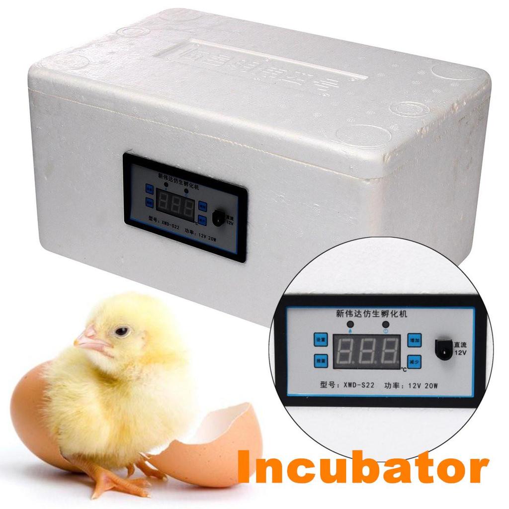 20W 36 Eggs Automatic Digital Incubator Chicken Poultry Hatcher Temperature Control