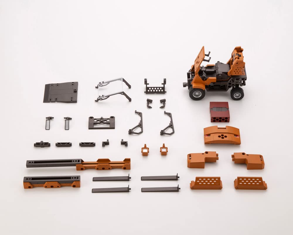 Kotobukiya Hexa Gear Booster Pack 6 (Forklift Type Orange Ver.) Approximately 200mm In Length 1/24 Scale Plastic Model Kit, Molded In Color, HG089