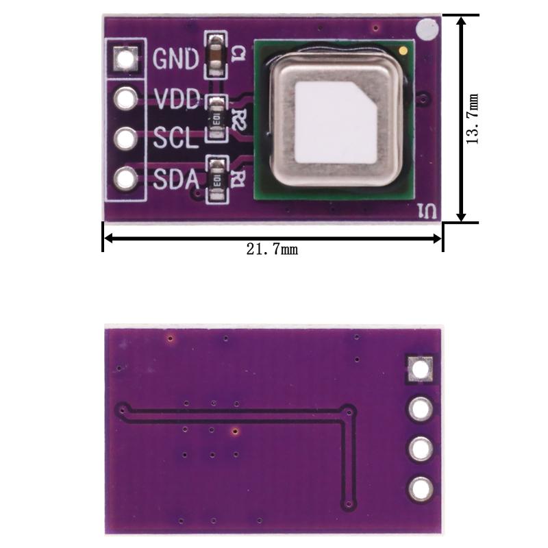 SCD40 SCD41 Gas Sensor Module Detects CO2 Carbon Dioxide Temperature And Humidity In One Sensor I2C Communication