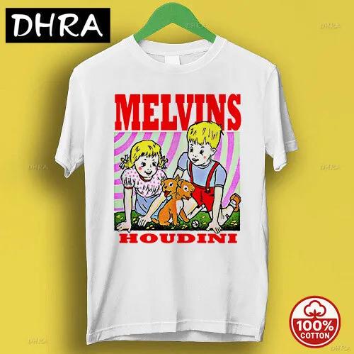 Melvins Houdini Music Metal Rock Gift Tee T Shirt P4 in Y2K Trend Style for Short Sleeve Tee Cool Retro Aesthetic Classic Grunge S