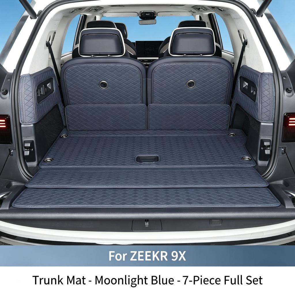 For Zeekr 9X Fully Enclosed Trunk Pad, Tailstock Pad, Car Specific Three-dimensional Soft Bag, Waterproof Pad Modification