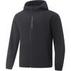 Fitness Series Urban Cycling Commuting Casual Sports Training Windproof Water-Repellent Hooded Windbreaker Men Outerwear Black AFDVE83-5