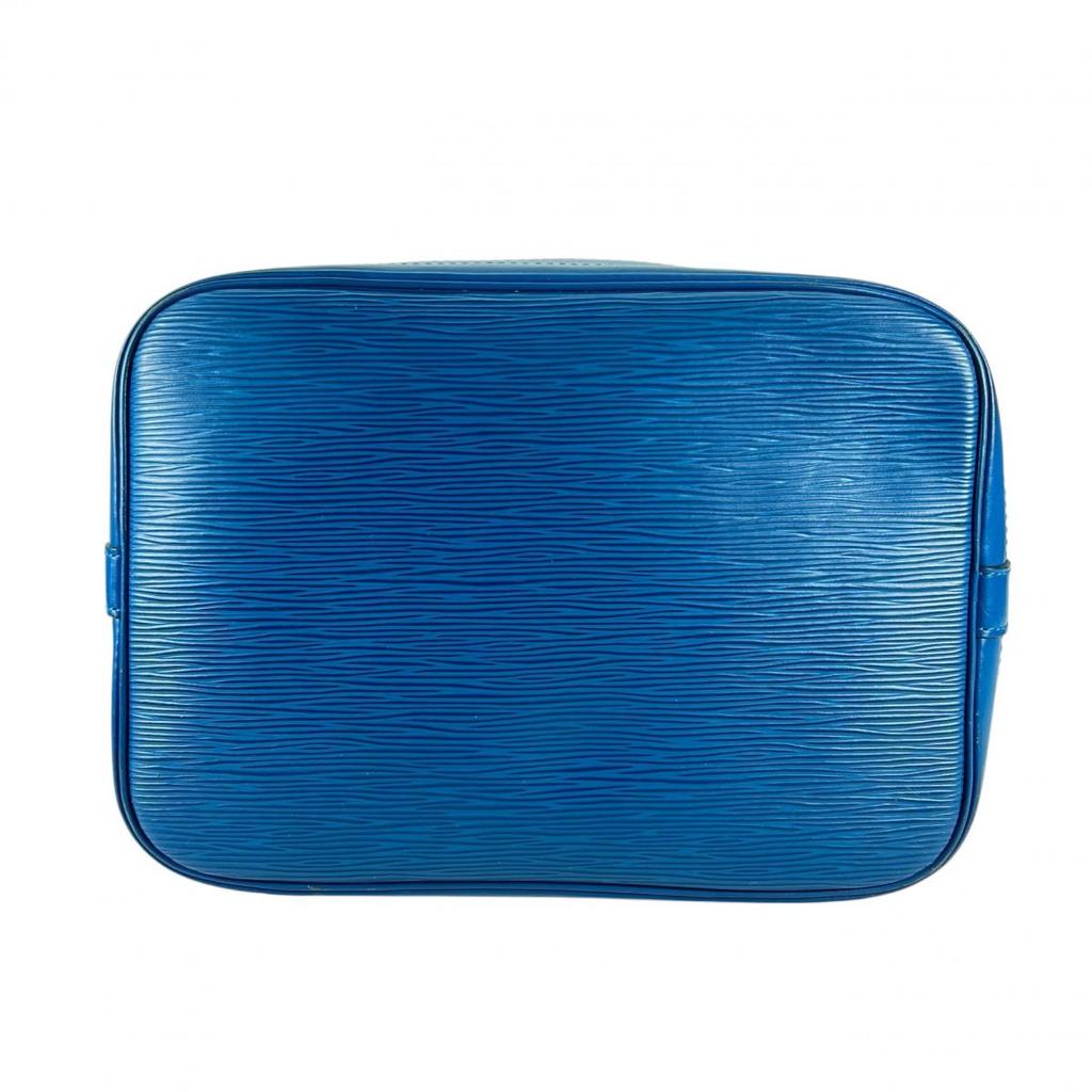 Louis Vuitton Toledo Blue Noe Shoulder Bag Epi Leather Blue M44005 Used