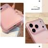 Süße matte transparente Handyhülle für For Iphone 17 Air 16E 14 1 16 11 12 13 Pro Max Plus X XS MAX XR Stoßfeste Schutzhülle