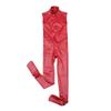S-5Xl Unisex Sleeveless Faux Latex Catsuit Elastic Pu Leather Bodystocking Zipper Open Crotch Bodysuit Tights Leotard Conjoined