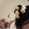 Cute Plush Kitten Hair Clip For Women Side Clip For Bangs Duckbill Clip Cartoon Hair Accessory