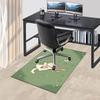 1PC cat flower Carpet Office Rug Mat Home Decor Area Carpet Festival Gift Office desk chair carpet Longlasting Material