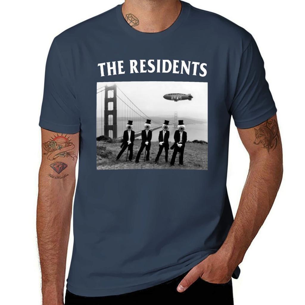 The Residents Tshirt Casual All Match Short Sleeve Tshirt