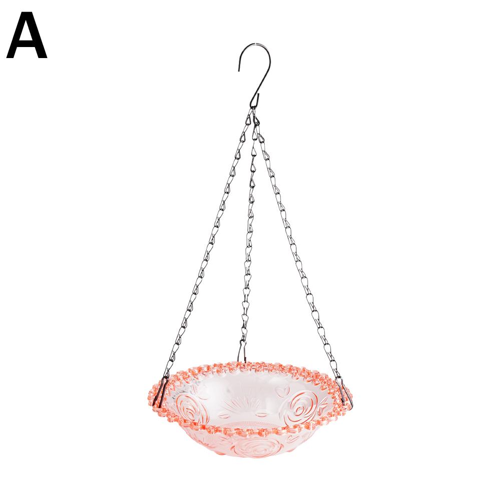 Pet Bird Feeder Outdoor Hanging Pet Food Dispenser Bird Feeder Foot Feeding Tool for Flying Animals