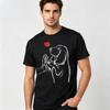 Unisex 100 Cotton O Neck T Shirt Basset Hound High Five Hand Red Heart Graphic Pet Dog Lover Casual Male Short Sleeve Tee Tops