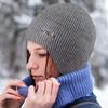 Wrels Earflap Beanie Hat Thickened Windproof Knitted Running Cap Unisex Warm Cold-Proof Ear Protection Outdoor Cycling Ski Hat