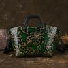 Vintage Chinese Rubbing-Off Color Technique Genuine Leather Women'S Bags Embossed Women'S Bags Leather Bags Premium