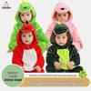 Mimi's New Dinosaur Flannel A-Type Romper: Children's Pajamas & Baby Homewear