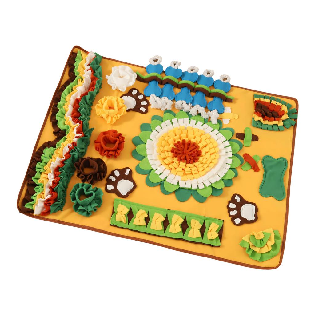 Durability Sniffing Pad Portable Dog Activity Mats Multifunctional Dog Enrichment Toy for Dog To Reduce Boredom
