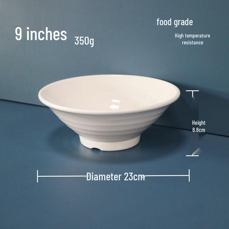 777 Melamine Commercial Ramen & Soup Bowls
