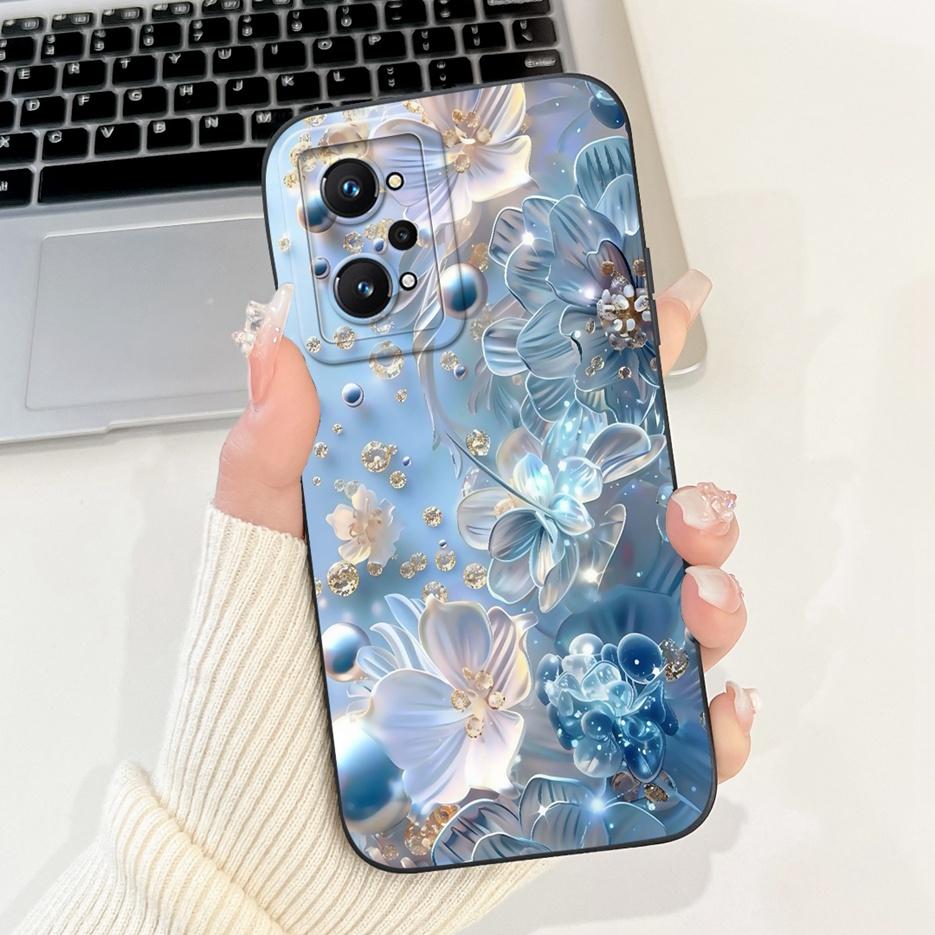For Realme GT Neo 2 Case RMX3370 New Luxury Candy Painted Cover Soft Silicone Case For Realme GT2 Pro GT 2 Neo2 Back Cover Coque