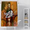 Anime Steins Gate Shower Curtain Waterproof Polyester Fabric Paint Colorful Bath Curtains Home Bathroom Decor Curtain With Hook