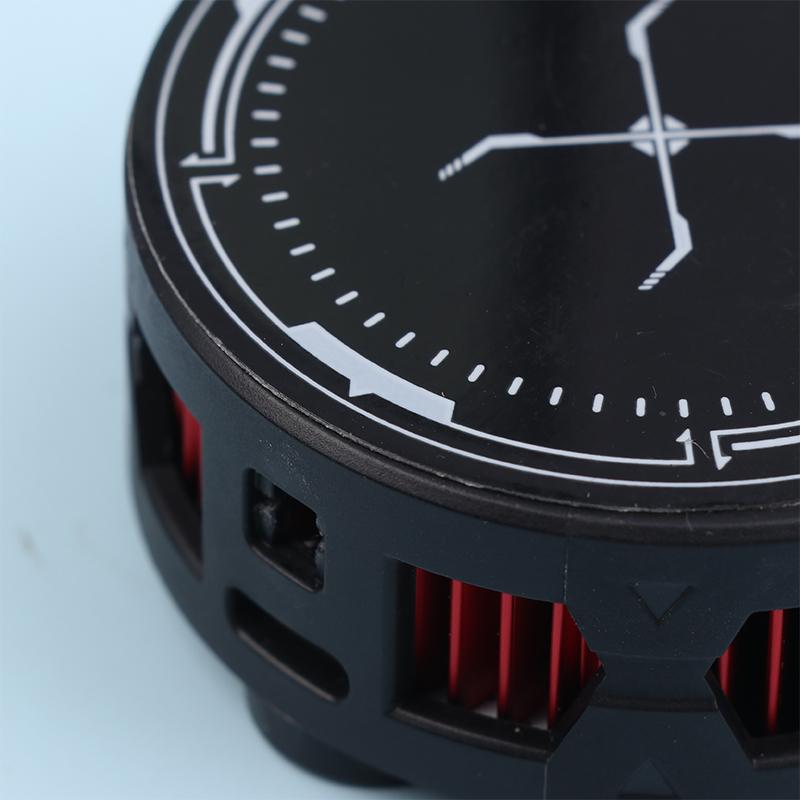 2In1 Universal Portable Magnetic Clip Semiconductor Phone Cooler Digital Display Rgb Light Cooling Fan For Phone