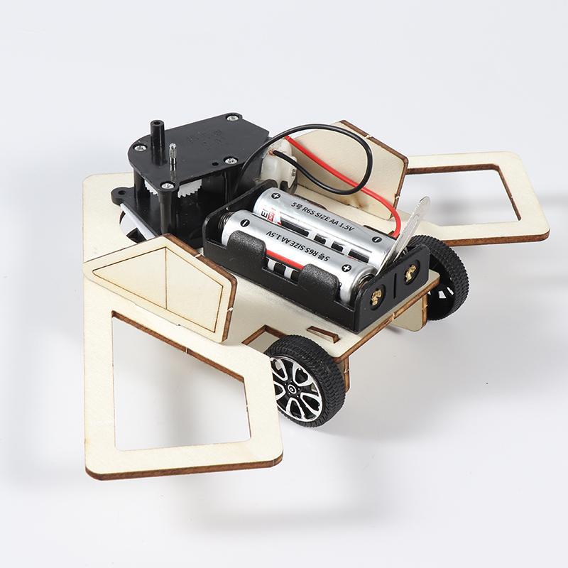 DIY MINT Flugzeug Roboter Bausatz: Hindernisvermeidung Wissenschaftsexperiment für Kinder