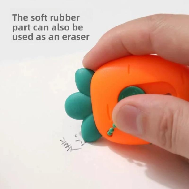 Cute Mini Fruit Shape Utility Knife Hanging Paper Cuttings Tool Art Knife Student Supplies Portable Multi-function Hand Knife