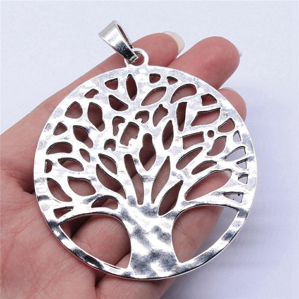 Charms Big Tree Of Life Pendants Wedding Jewelry Findings QC017