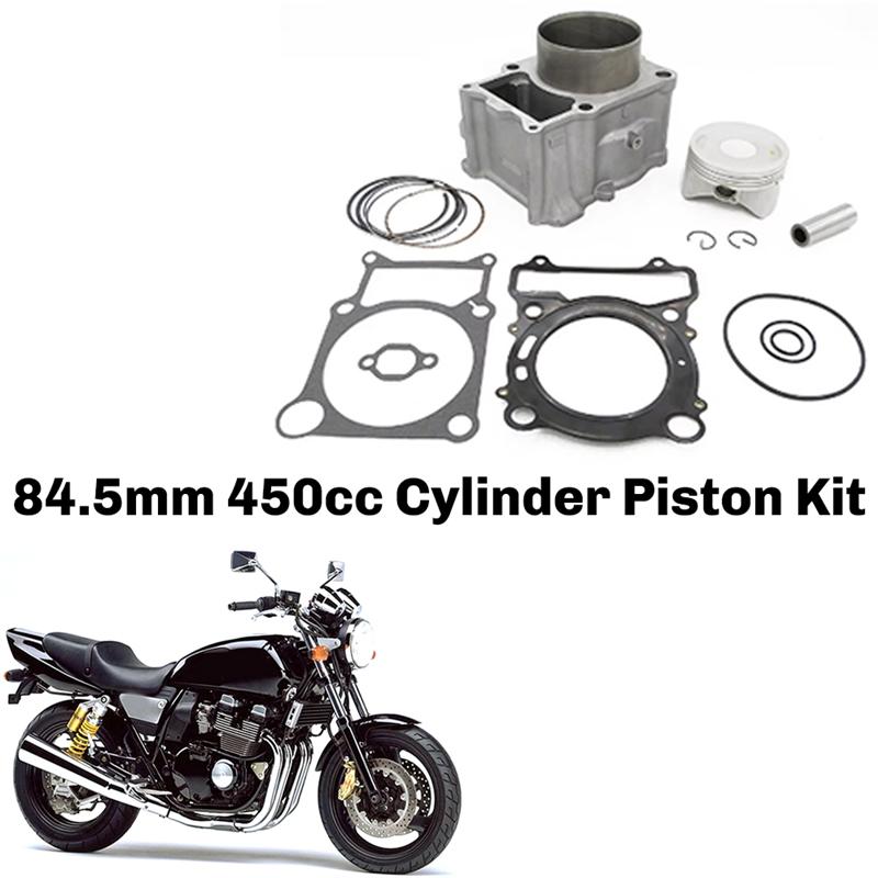 84.5Mm 450Cc ATV Engine Rebuild Kit Cylinder Piston For Yamaha YFM400 Grizzly 400 Kodiak 450