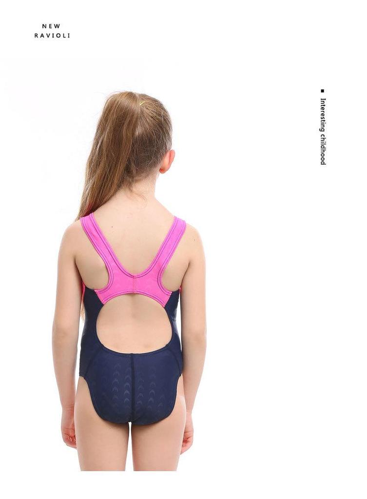 Girls' Teen One-Piece Swimsuit for Swim Training and Beginners