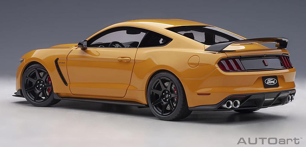 AUTOart 1/18 Scale Ford Shelby GT350R Metallic Orange Finished Product 72929