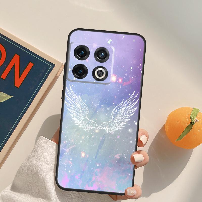 Fantasy Engel Mädchen Flügel Hülle Für OnePlus Nord 5 CE 2 3 4 Lite N20 N30 OnePlus 15 13 12 11 13T 10T 10R 12R 13R Abdeckung