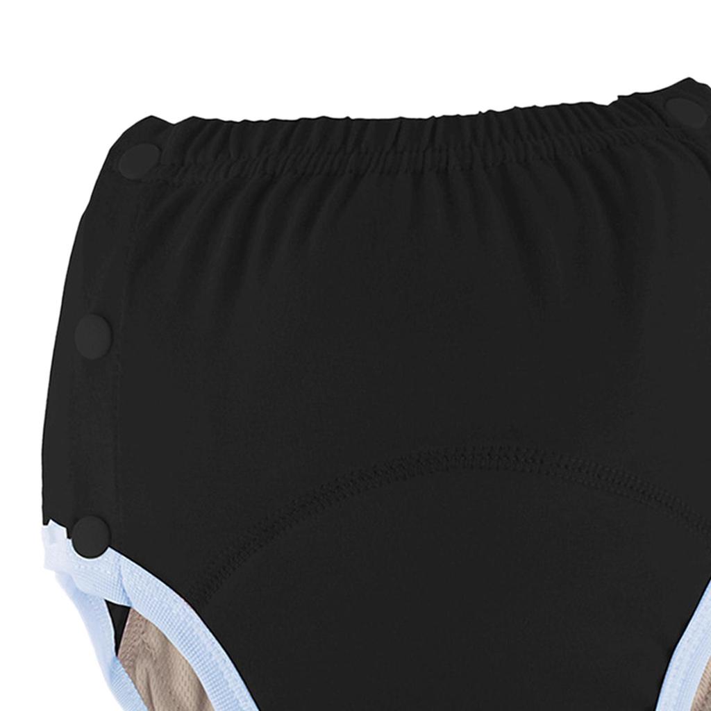 Adult Cloth Diaper Washable Nappy Cover Breathable Lining Incontinence Underwear Quick to Dry for