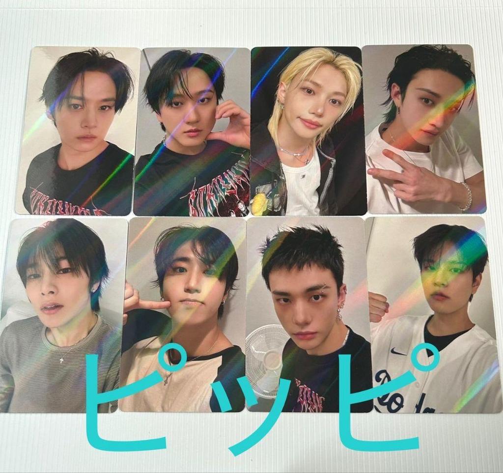 [USED] Stray Kids Karma HMV Bonus B Trading Cards 8-Piece Complete Set