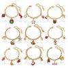 Elegant Star Christmas Cartoon Bracelet - Light Luxury Design