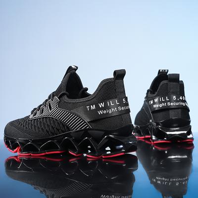 Fashion New Men's Autumn Running Shoes Outdoor Platform Tenis Masculino Soft Soled Breathable Casual Sneakers Trend Mesh Shoes 2024