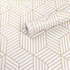45cm DIY Stereoscopic Geometric Pattern PVC Self Posted Simplicity Wallpaper Antifouling Waterproof Wall Sticker Home Decoration