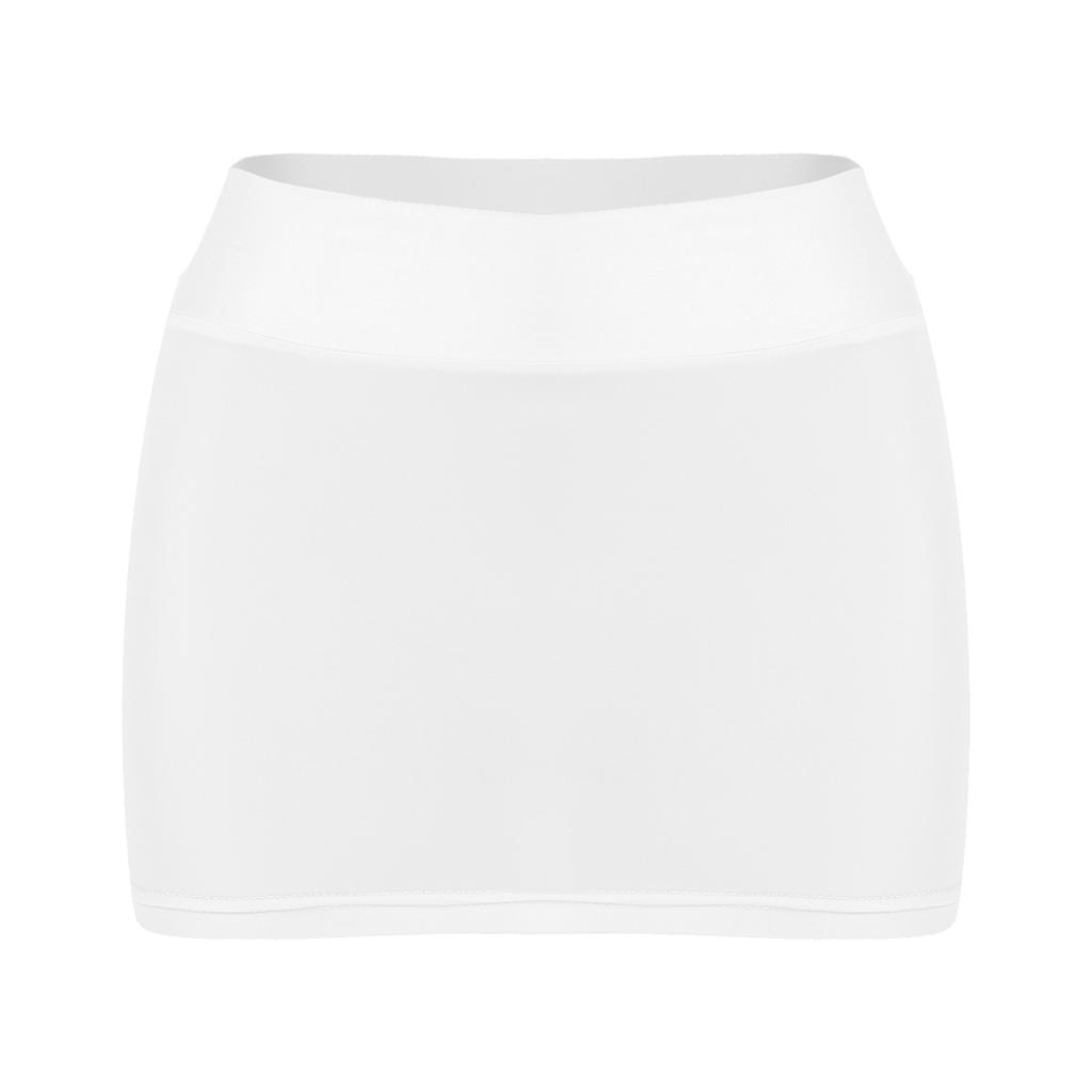 Womens See-through Miniskirt Sheer Mesh Low Rise Pencil Skirt Nightwear