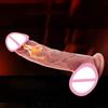 Large Size Tendon Wireless Remote Control Electric Telescopic Swing Dildo Warming Silicone Simulation Penis Sex Toys Masturbator Adult