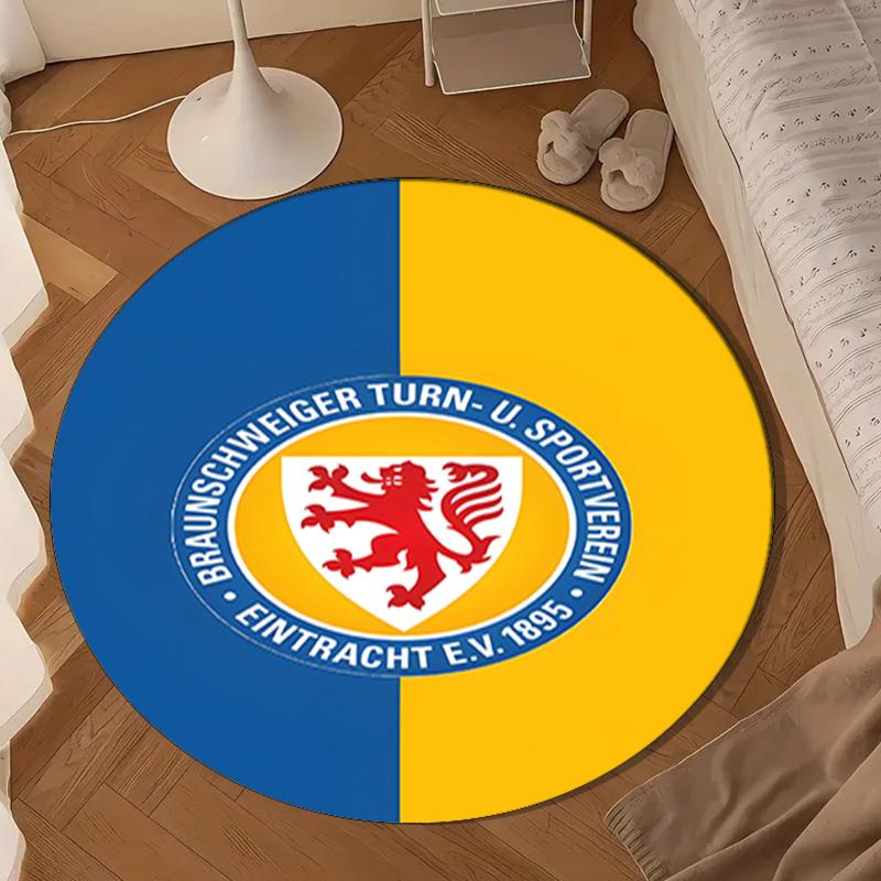 Braunsch-weiger Sports Emblem Round Mat Home Decor, Chair Rug For livingroom,Bedroom, Doormat Home Decor Birthday Gift Christmas Gifts
