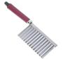 1 Pcs New Stainless Steel Potato Chip Slicer Dough Vegetable Fruit Crinkle Wavy Slicer Knife Potato Cutter Chopper