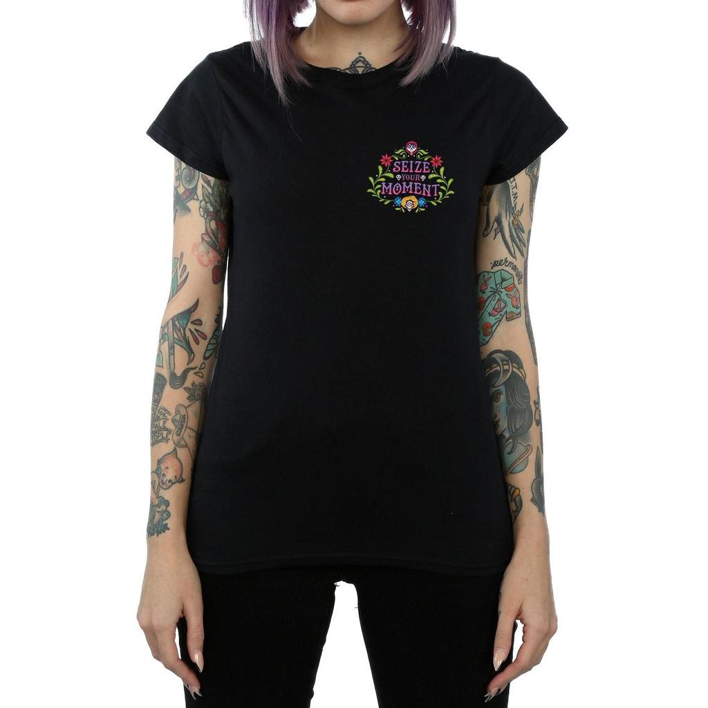 Disney Womens/Ladies Coco Seize Your Moment Cotton T-Shirt