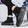 Men's Boots Outdoor Sports High Top Boots Comfortable 2025 New Trend Platform Shoes Retro Plush Warm Non-slip Botas Para Hombre