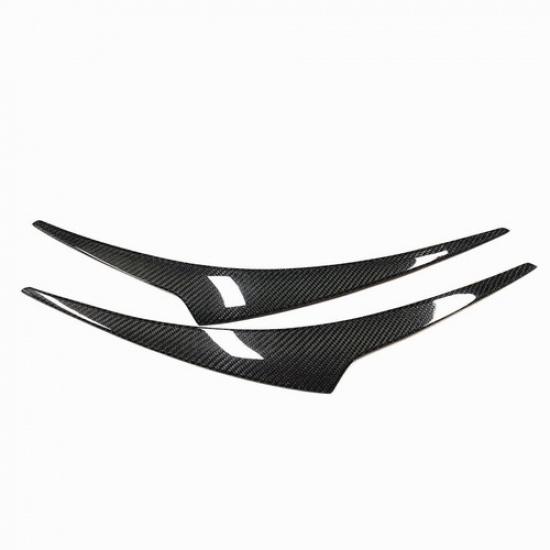 Front Headlight Eyebrows Lamp Eyelids Trim Cover For Honda Accord 9th 2013-2015