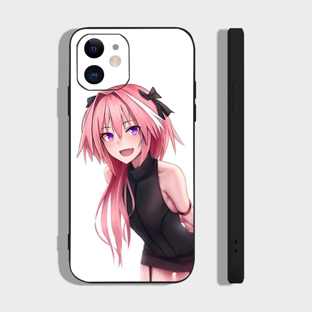 

Анимационный Чехол для Телефона Astolfo из Игры Fate Grand Order Для IPhone 17 Air 16 15 14 13 Pro Max 11 12 Черный Силиконовый Чехол IPHONE 16PLUS