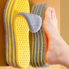 1 Paar Zuschneidbare Belüftete Einlegesohlen Elastizität Unisex Warm Imitierte Wolle Weiche Sohle Baumwolleinlegesohlen