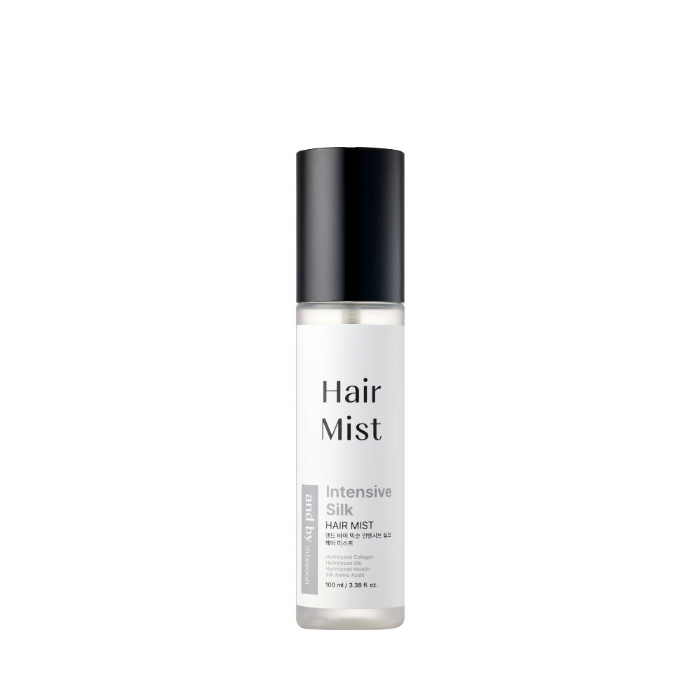 & by mixsoon Intensive Silk Hair Mist 100ml Korean Moisturizing & Smoothing Hair Care Mist