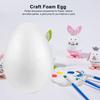 2pcs Eggs DIY Eggs Foam Balls Eggs Polystyrene Modeling Shapes Egg Ornaments Crafts DIY Painting Party Decoration 20cm Oil pan