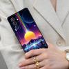 Synthwave 80's Retro Neon Cell Phone Case for Samsung Galaxy S26 Ultra S25 S24 S23 S22 S21 S20 Note10 Cover